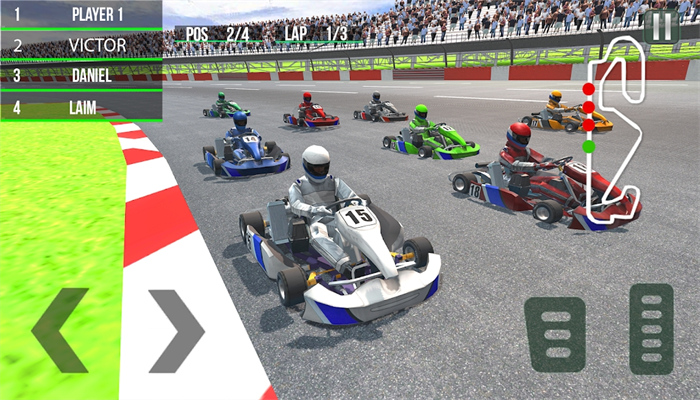 卡丁车骑士赛(Go Kart Racing Car Game)v0.1