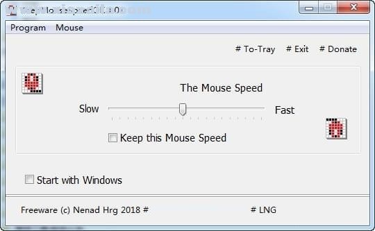 KeepMouseSpeedOK(鼠标指针速度调整工具) v1.61免费版