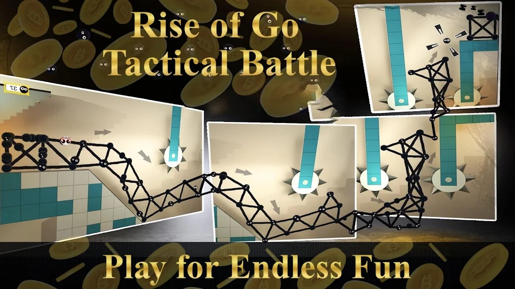 被围困的黑球生物(Rise of Go Tactical Battle) 1