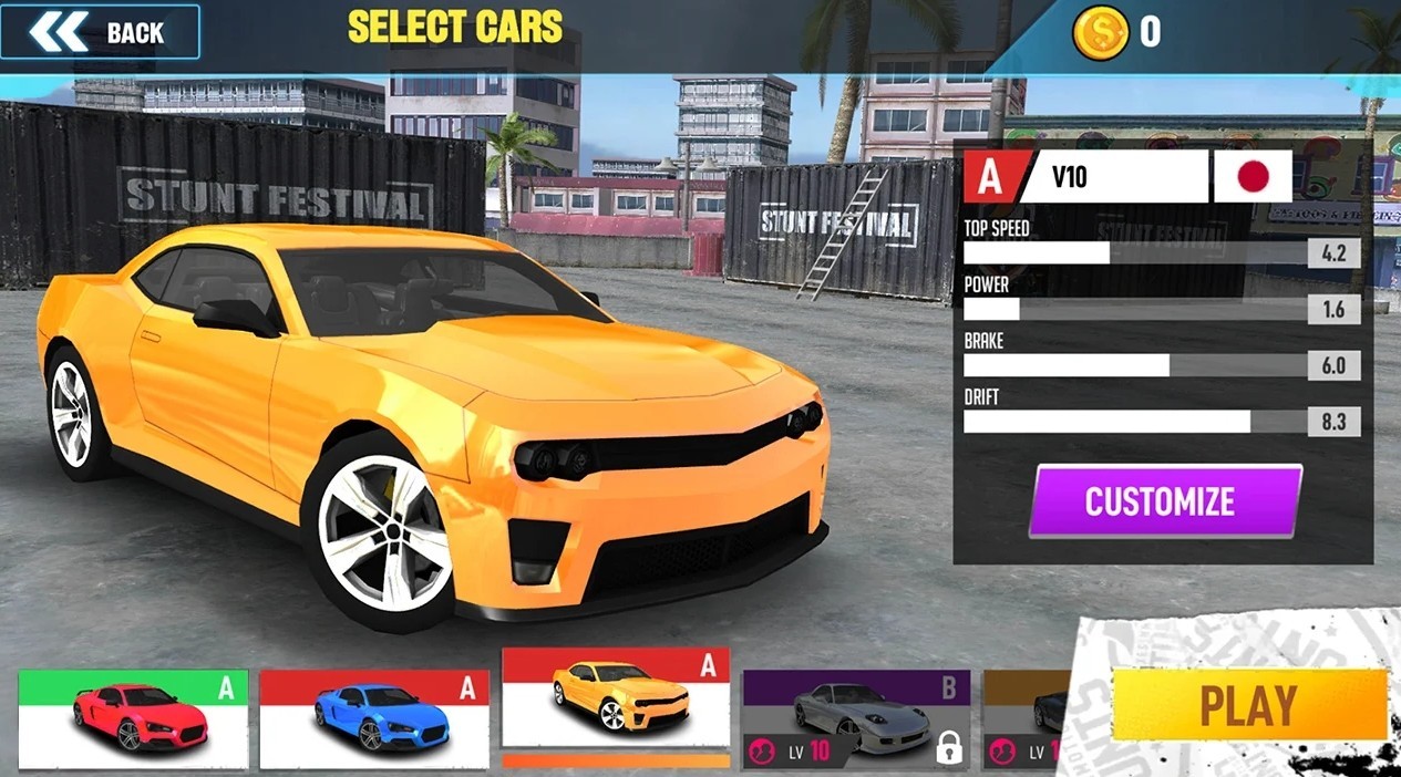 Car Stunt汽車特技加速手遊v0.3.5