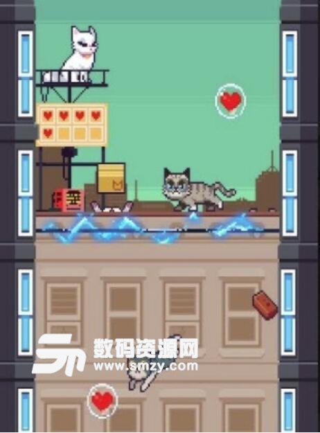 像素猫咪跳跃手游