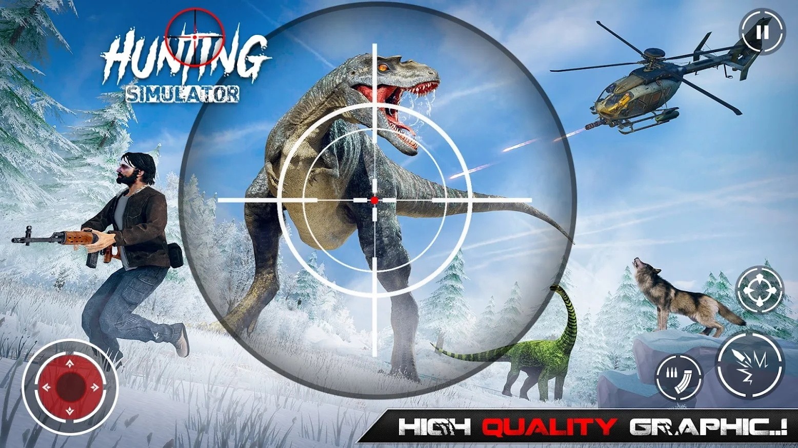 侏罗纪恐龙狩猎狙击v1.34