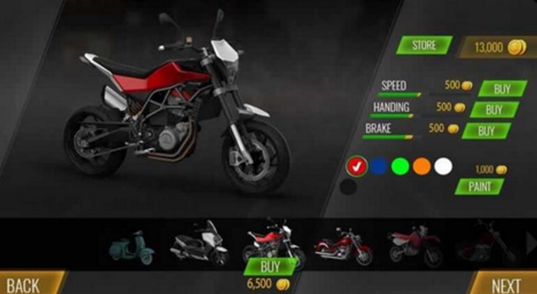 公路竞赛摩托2安卓正式版界面