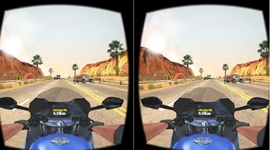 摩托赛车VR版图片