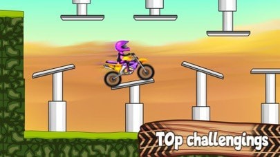 摩托自行车特技比赛iOSv1.1