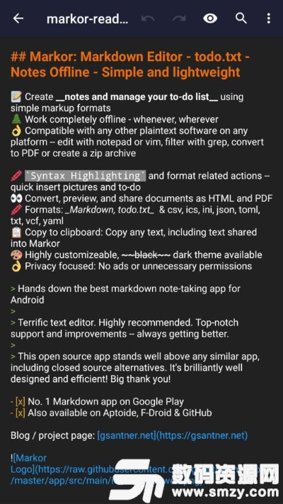 Markor(MarkdownTodo应用)手机版