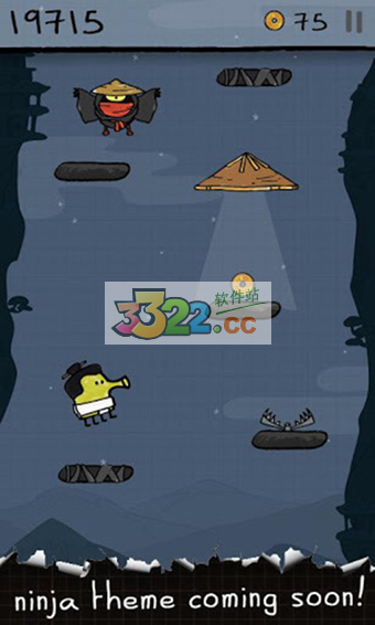 涂鸦跳跃(Doodle Jump)ios破解版v3.20无限金币版