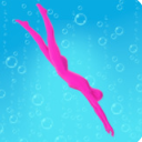 紫色跳水员手机版(魔性小游戏) v1.1 安卓版