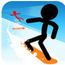 火柴人雪地赛安卓版(滑雪比赛) v0.2.5 最新版