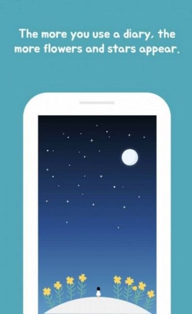 而在月亮写的日志app