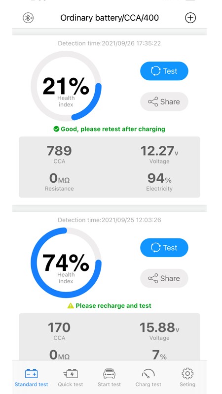 Konnwei Battery Tester电池诊断1.5.5