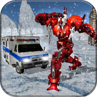 消防机器人冬季雪地救援中文版