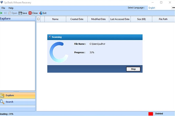 systools vmware recovery截图4