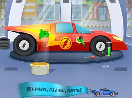 儿童超级英雄洗车免费版 
