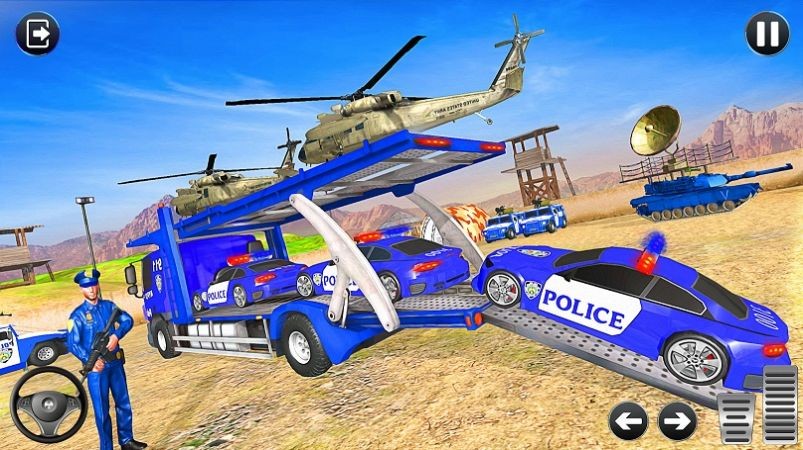 警察卡车运警车v1.6