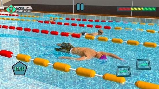  夏季运动游泳比赛游戏v0.1