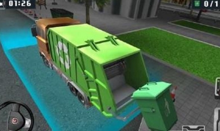 3D垃圾车模拟