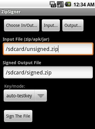 ZipSigner(手机签名工具) v3.5 安卓免费版