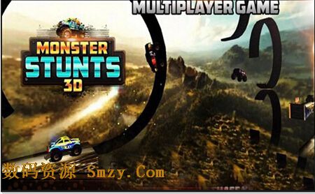 3D怪物卡车特技安卓版(3D MONSTER STUNTS) v1.2 免费版