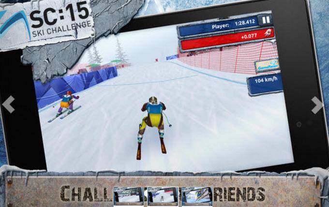滑雪挑战赛15手机版图片