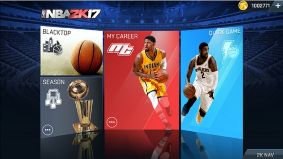 NBA 2K17安卓版封面