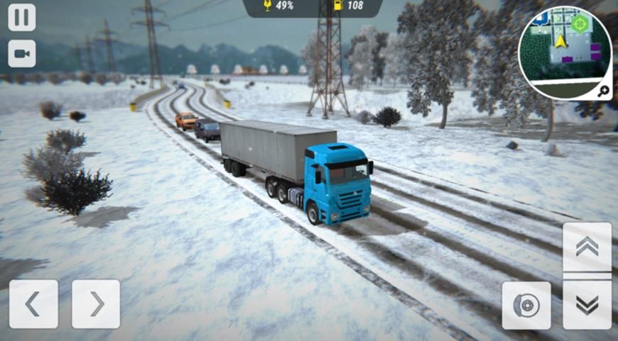 冬季卡车驾驶员模拟器iosv1.2