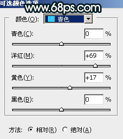 暗调晨曦暖褐色影楼后期人像照片调色教程 图6