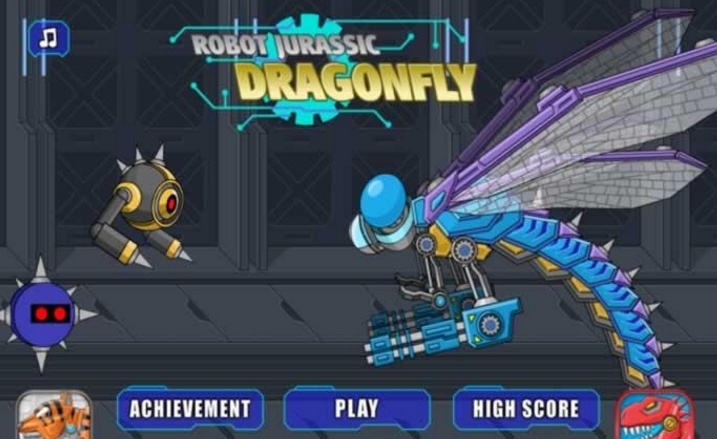 机器苍蝇安卓手游(Robot Jurassic Dragonfly) v1.0 最新版