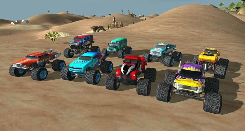 沙滩车竞技赛安卓版(Angry Truck Canyon Hill Race) v1.4 免费版