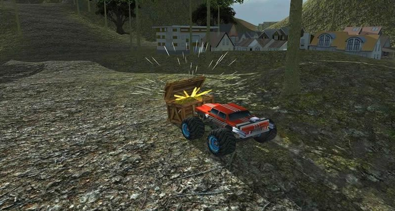 沙滩车竞技赛安卓版(Angry Truck Canyon Hill Race) v1.3 免费版