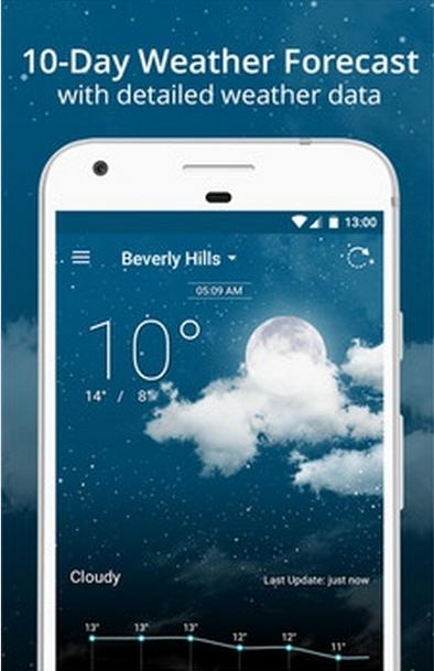 时刻天气app安卓版(天气查询服务APP) v1.14 最新版