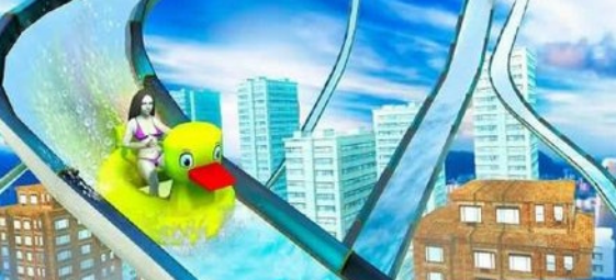 水滑道3D手遊(Water Slide Park Tycoon 3D) v1.0 安卓版