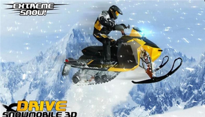 雪地摩托车3D手机版(Drive Snowmobile 3D) v1.0.0 安卓版