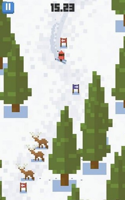 雪人山滑雪安卓版(极限挑战) v1.1 手机官方版