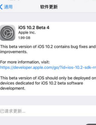 iOS10.2.1Beta 4免费版for iphone7 正式版