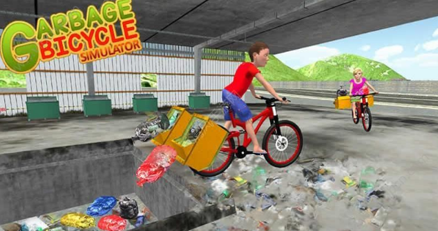垃圾自行车3D手游(垃圾清理员的日常) v1.1 安卓版