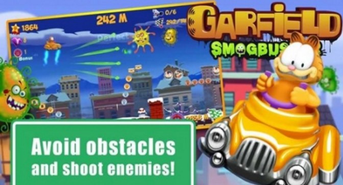 加菲猫的飞行日记安卓版(Garfield Smogbuster) v3.1 官方手机版