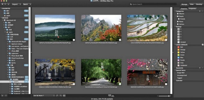ACDSee Pro for mac特色