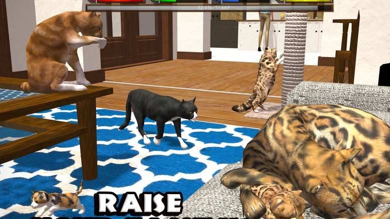 终极猫咪模拟安卓版(有趣的休闲游戏) v1.4 Android版