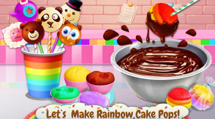 彩虹甜品烘焙屋iPhone最新版(调配各种颜色的蛋糕) v1.4 手机版
