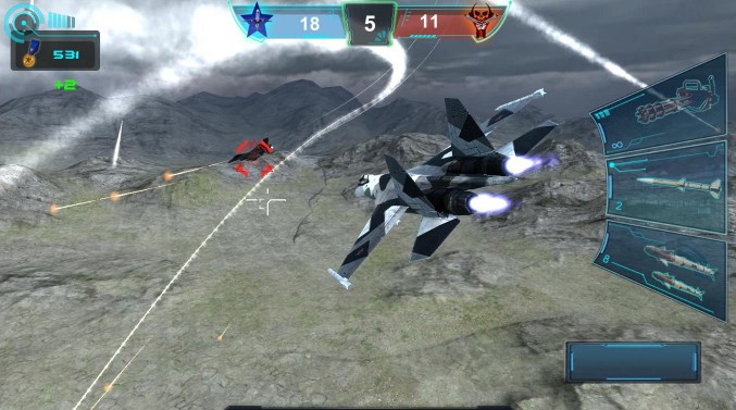 空战天空战士安卓版(模拟飞行射击) v1.6 官方正式版