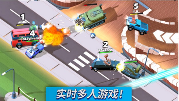 疯狂撞车王iPhone版(Crash of Cars) v1.2.03 官方版