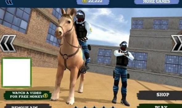 骑马警察最新手机版(休闲小游戏) v1.4 android版