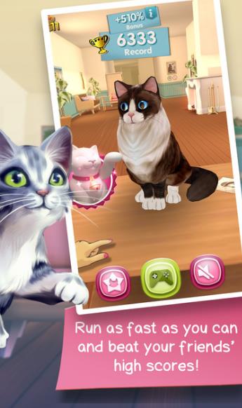 猫咪跑酷手机最新版(休闲跑酷游戏) v1.2 苹果版