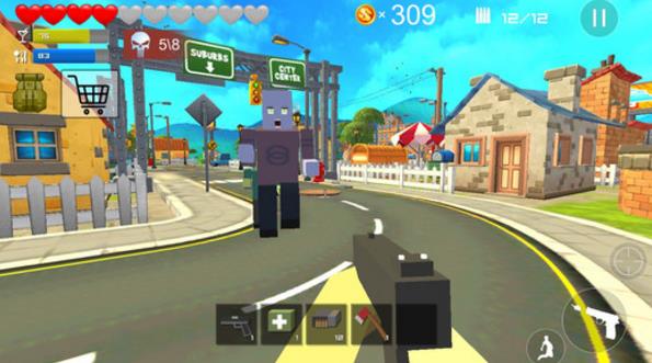 像素射击城市战争iPhone版(免费像素射击游戏) v1.2 iOS正式版
