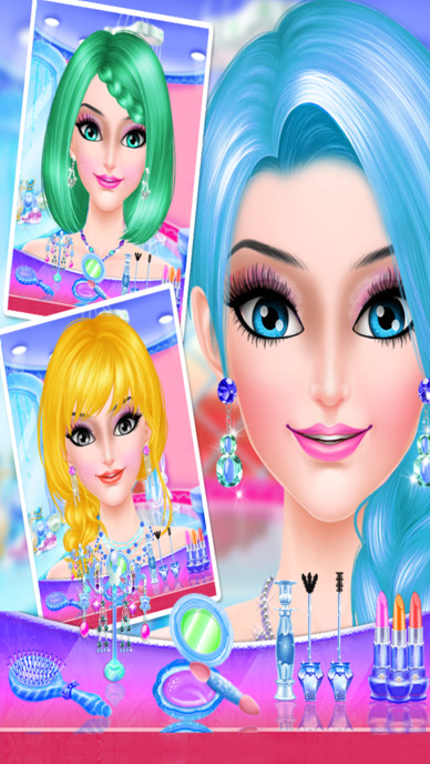 冰美丽公主化妆苹果官方版(女孩化妆的游戏) v1.2 ios手机版