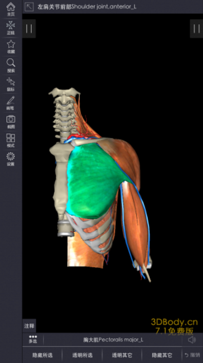 3Dbody手机版(人体解剖) v7.10.0 苹果官方版