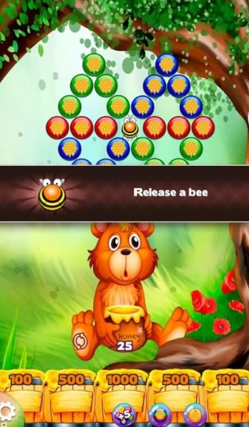 蜂蜜泡泡熊无限金币安卓版v20.1 官方版