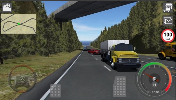 GBD奔驰卡车模拟器修改版v4.53 修改版