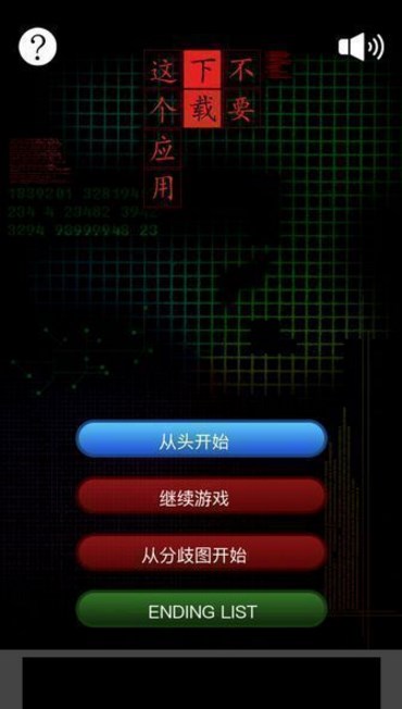 不要下載這個應用中文版(恐怖文字遊戲) v2.4 安卓手機版
